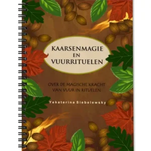 Boek kaarsenmagie en vuurrituelen van Heggemoeder