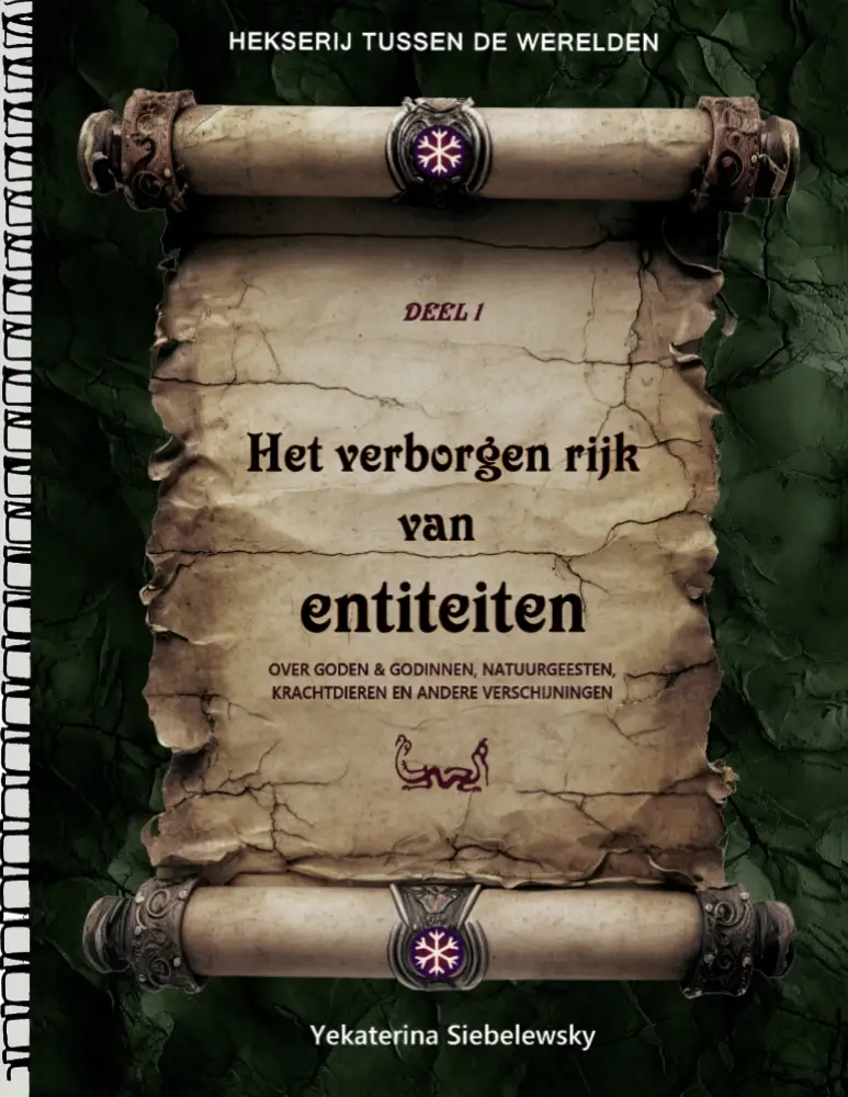 omslag boek over entiteiten deel 1 - boeken hekserij