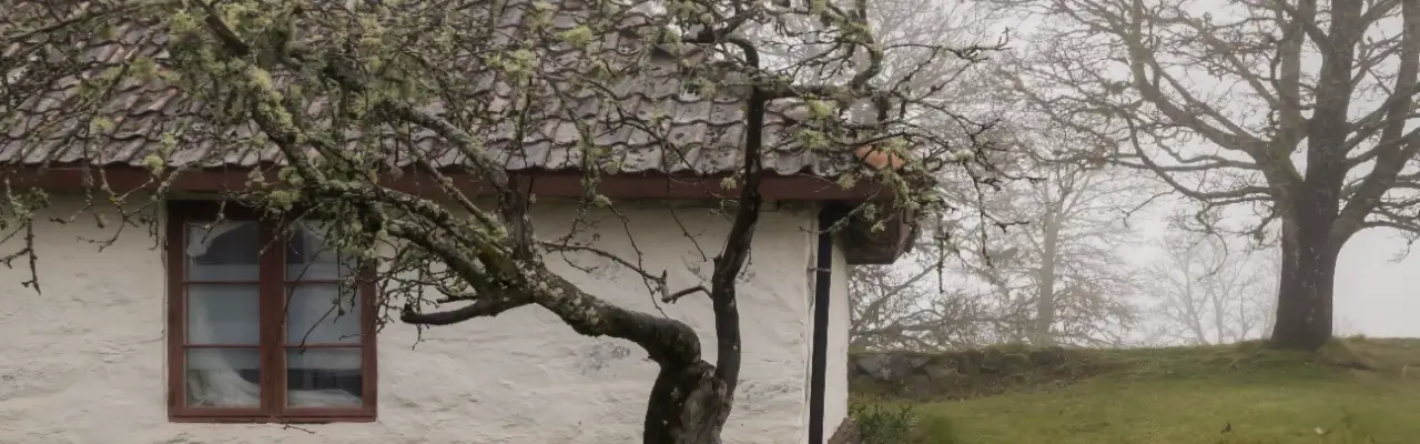 Een huis waarin huisgeesten wonen