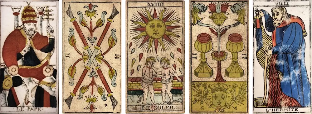 tarotkaarten leggen met de tarot van marseille
